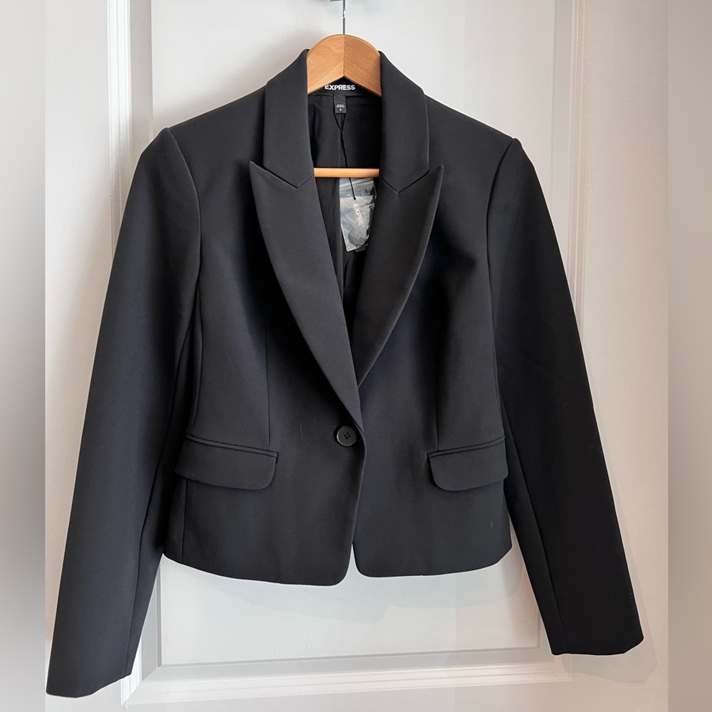 Express women’s blazer brand new size 2 black